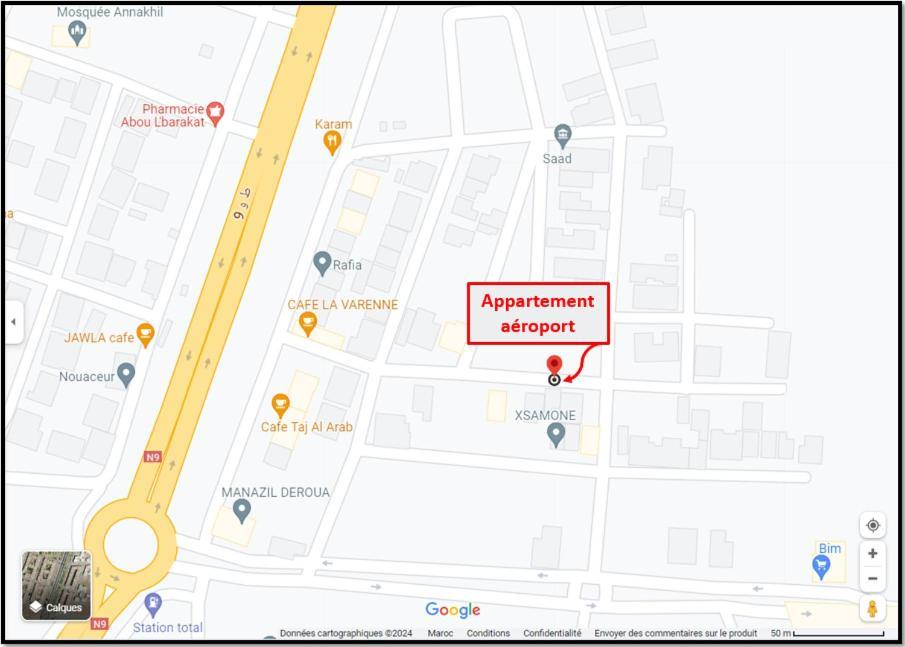 Nouaceur Appartement Aeroport Casablanca מראה חיצוני תמונה